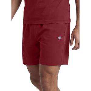 Champion Men’s 7″ Sport Knit Shorts, Slim Fit, Lightweight(Pomegranate – C Logo)