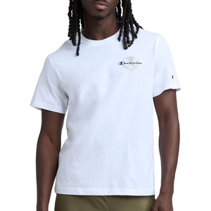 Champion Men’s Classic Graphic Short Sleeve T-Shirt, Standard Fit, Champion Club Graphics(Bright White – Champion Club)