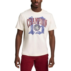 Champion Men’s Classic Graphic Short Sleeve T-Shirt, Standard Fit, Modern Retro Gothic ’19 Graphic(Unbleached Cotton – Gothic ’19)
