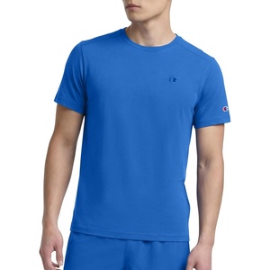Champion Men’s Classic Short Sleeve T-Shirt, Standard Fit, Midweight 100% Cotton, Available in Regular and Big & Tall(Nebulas Blue)