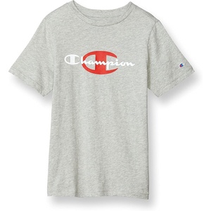 Champion Men’s Heritage Short Sleeve Tee, Men’s T-Shirts, Vintage Shirts, Men’s Tee Shirts, Graphics(Oxford Grey Heather-593027)
