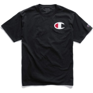 Champion Men’s Heritage Short Sleeve Tee, Men’s T-Shirts, Vintage Shirts, Men’s Tee Shirts, Graphics(Purple)