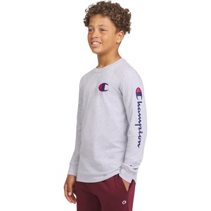 Champion Men’s Heritage Short Sleeve Tee, Men’s T-Shirts, Vintage Shirts, Men’s Tee Shirts, Graphics(Signature Grey Heather)