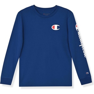 Champion Men’s Heritage Short Sleeve Tee, Men’s T-Shirts, Vintage Shirts, Men’s Tee Shirts, Graphics(Signature Limoges Blue)