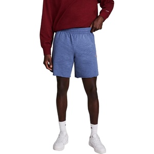 Champion Men’s Modern Retro 100% Washed Cotton 9″ Shorts, Standard Fit(Coastal Fjord)