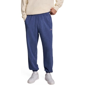 Champion Men’s Modern Retro 100% Washed Cotton Pants, Loose Fit(Coastal Fjord)