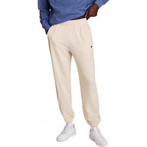 Champion Men’s Modern Retro 100% Washed Cotton Pants, Loose Fit(Unbleached Cotton)