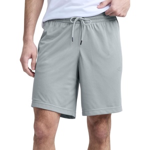 Champion Men’s Performance 9″ Mesh Shorts, Standard Fit, Lightweight, Available in Regular and Big & Tall(Quarry – C Logo)