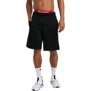 Champion Men’s Shorts, Fleece, Midweight Shorts, Athletic Shorts With Pockets (Reg. Or Big & Tall)(Black C Patch Logo)