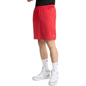 Champion Men’s Shorts, Men’s Mesh Gym Shorts, Lightweight Athletic Shorts (Reg. Or Big & Tall)(Crimson – C Logo)