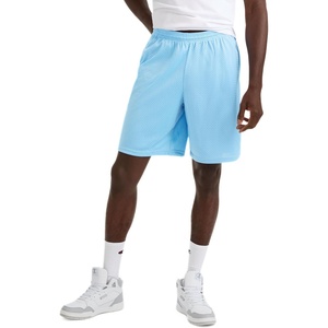 Champion Men’s Shorts, Men’s Mesh Gym Shorts, Lightweight Athletic Shorts (Reg. Or Big & Tall)(Swiss Blue – C Patch Logo)