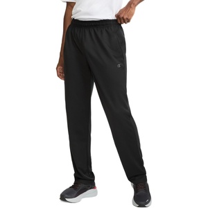 Champion Men’s Sport Sweatpants, Standard Fit, Lighweight, Moisture Wicking(Black)