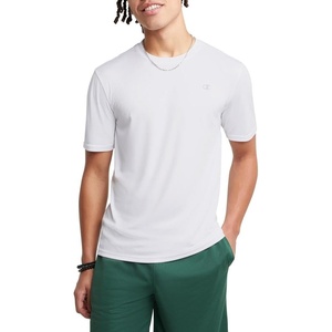 Champion Men’s T-shirt, Sport Tee, Moisture Wicking, Anti Odor, Athletic T-shirt for Men (Reg. Or Big & Tall)(White)