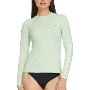 Champion Rash Guard for Women, Womens Rash Guard Long Sleeve Shirts, Rashguard Swim Shirt Women UPF 50+ SPF & UV Protection(Lime)