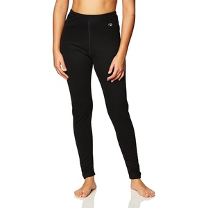 Duofold Mid Weight Wicking Thermal Legging Underwear(Black)