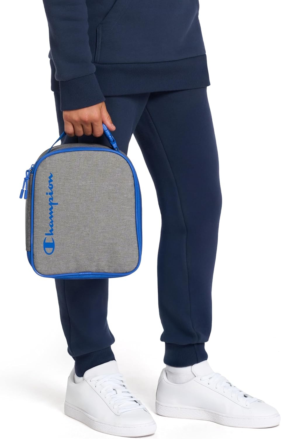 image:imageChampion Kids Merit Insulated Lunch Box with Carry Handle No Leak Cooler Bag for Daily Use Pink HeatherDark HeatherHot Pink One SizeEndless SkyRose