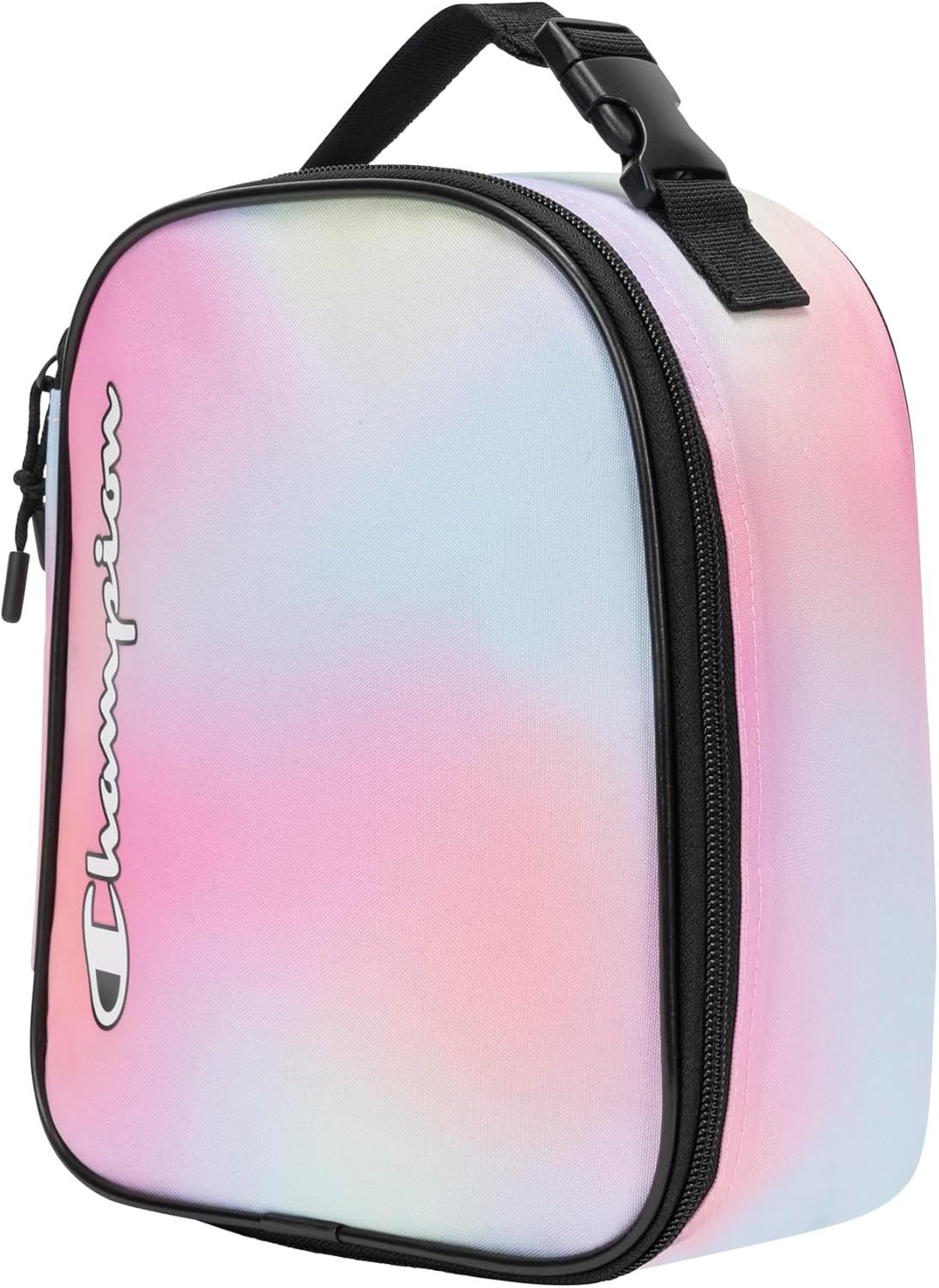 image:imageChampion Kids Merit Insulated Lunch Box with Carry Handle No Leak Cooler Bag for Daily Use Pink HeatherDark HeatherHot Pink One SizePink HeatherDark HeatherHot Pink