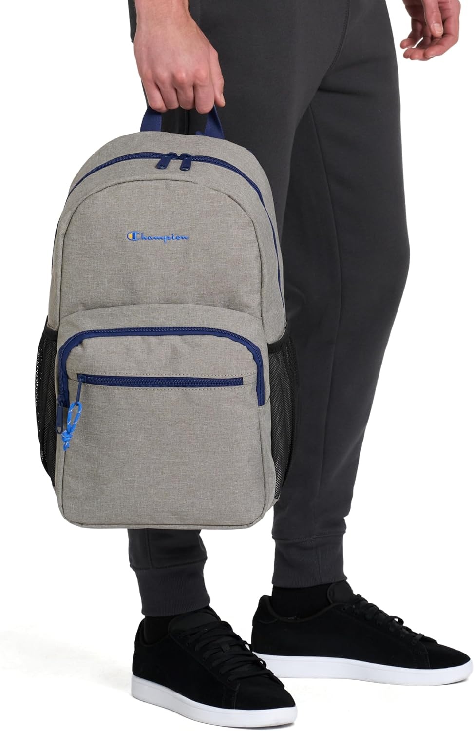 image:imageChampion Phase Laptop Backpack with Padded Adjustable Straps Water Bottle Pockets for Work Travel Commute BlackPomegranate One SizeBlack