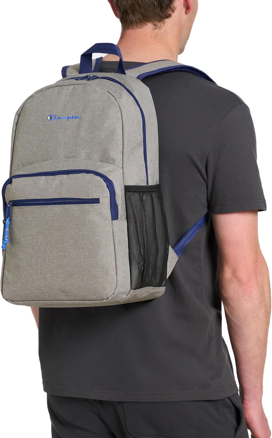 image:imageChampion Phase Laptop Backpack with Padded Adjustable Straps Water Bottle Pockets for Work Travel Commute BlackPomegranate One SizeBlue Depths