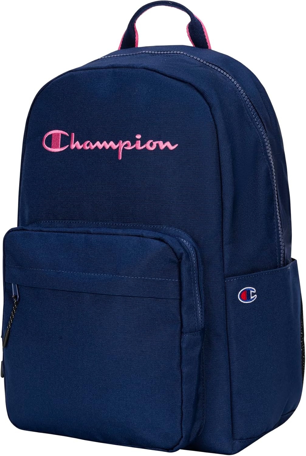 image:imageChampion Steady Laptop Backpack with Padded Adjustable Straps Water Bottle Pockets for Work Travel Commute Ballerina SlipperFuchsia One SizeBlue DepthsPink Cosmos