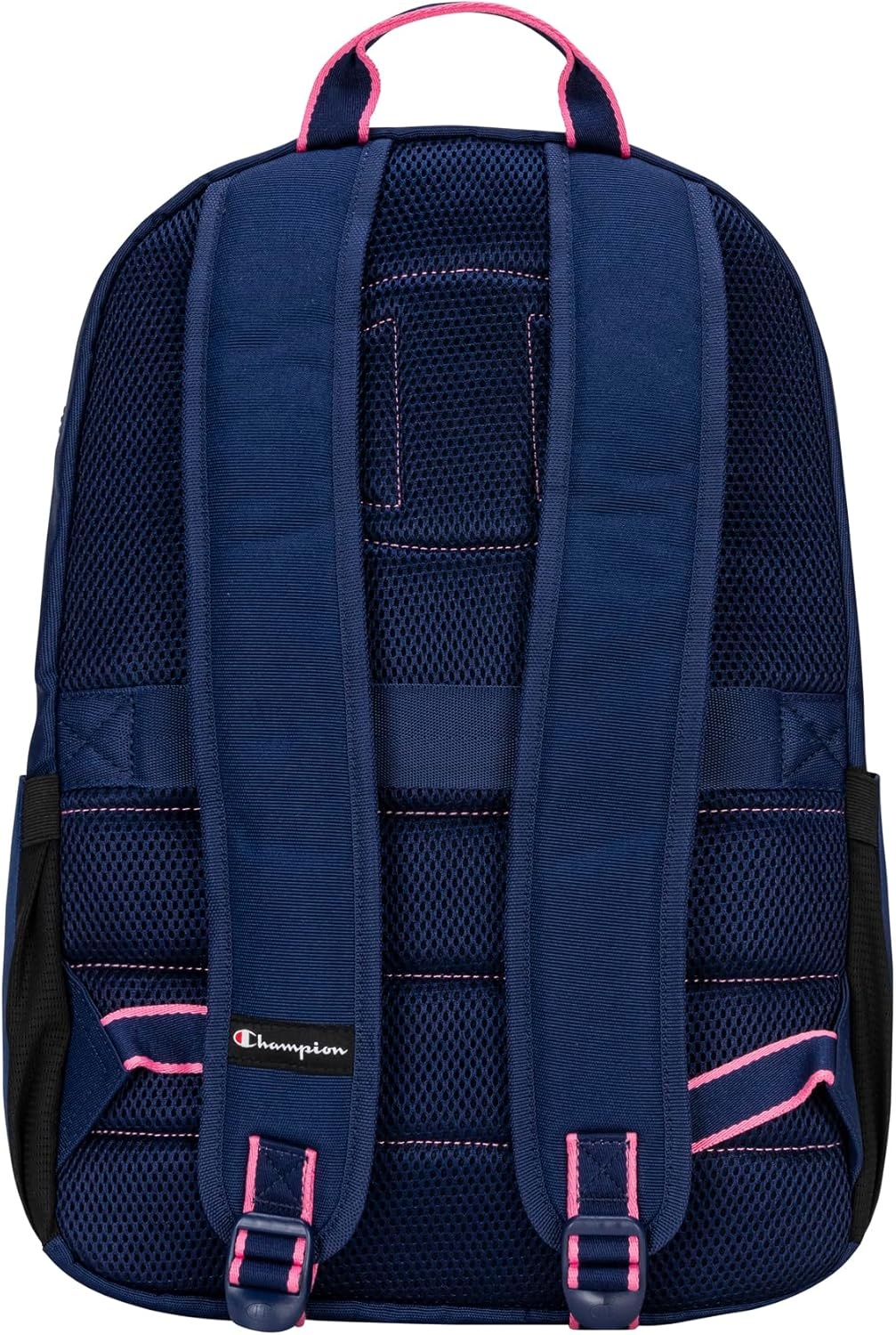 image:imageChampion Steady Laptop Backpack with Padded Adjustable Straps Water Bottle Pockets for Work Travel Commute Ballerina SlipperFuchsia One SizeBlue DepthsPink Cosmos