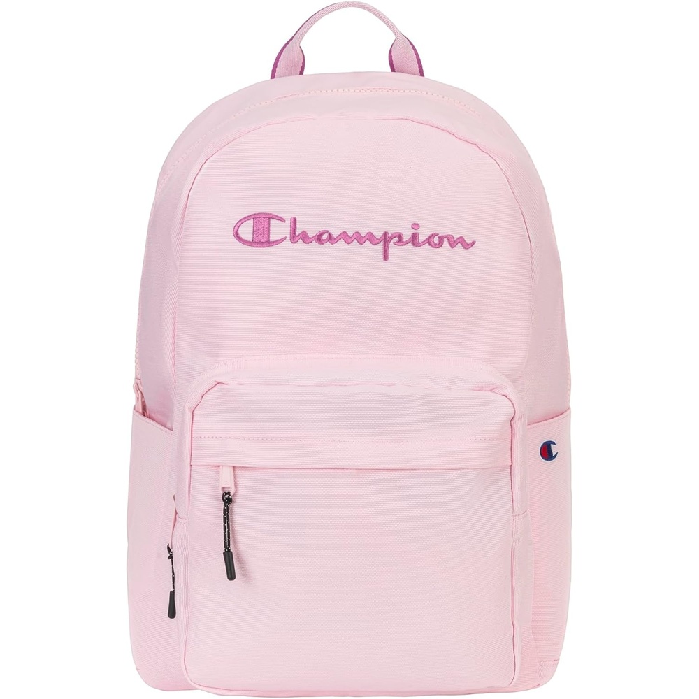 image:imageChampion Steady Laptop Backpack with Padded Adjustable Straps Water Bottle Pockets for Work Travel Commute Ballerina SlipperFuchsia One SizeBallerina SlipperFuchsia