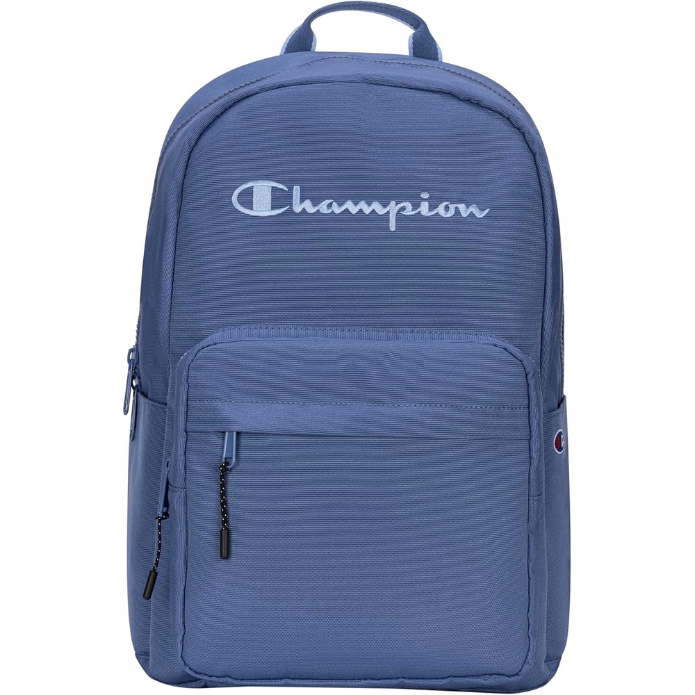 image:imageChampion Steady Laptop Backpack with Padded Adjustable Straps Water Bottle Pockets for Work Travel Commute Ballerina SlipperFuchsia One SizeSeven Seas BluePewter Blue