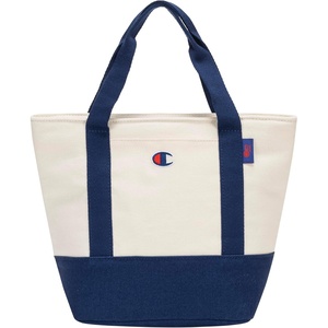 Champion Classic Canvas Insulated Lunch Tote with Front Slip Pocket, Bottle Loop(Cotton/Verdant Green)