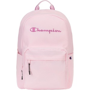 Champion Steady Laptop Backpack with Padded Adjustable Straps, Water Bottle Pockets for Work, Travel, Commute, Ballerina Slipper/Fuchsia, One Size(Ballerina Slipper/Fuchsia)