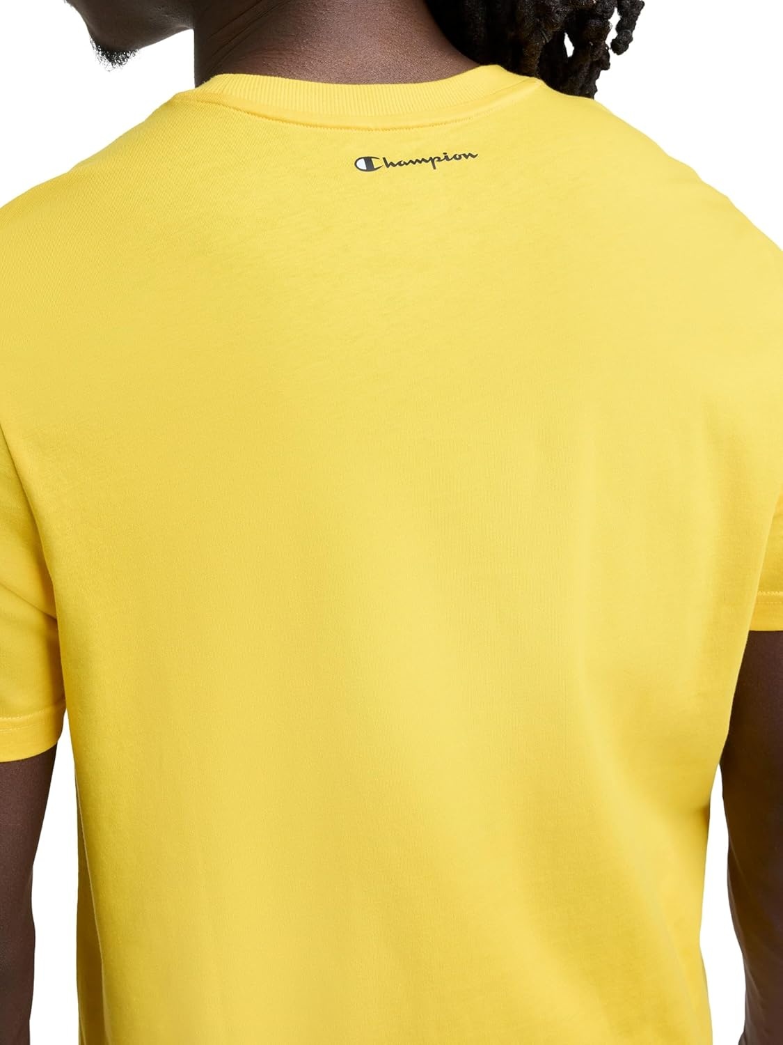image:imageChampion Mens Graphic Short Sleeve TShirt Standard Fit Classic Script Logo Midweight 100 CottonFreesia Classic Script Logo