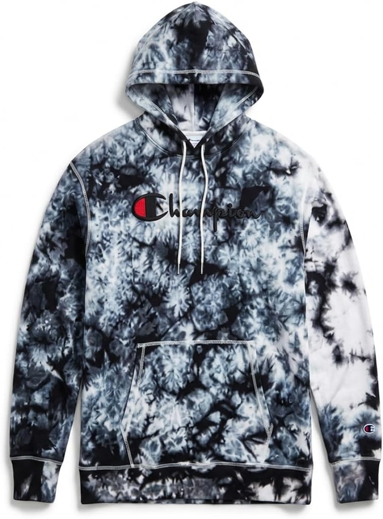 image:imageChampion Mens Pullover Fleece Hoodie Midweight C Logo Reg Or Big amp TallBlue