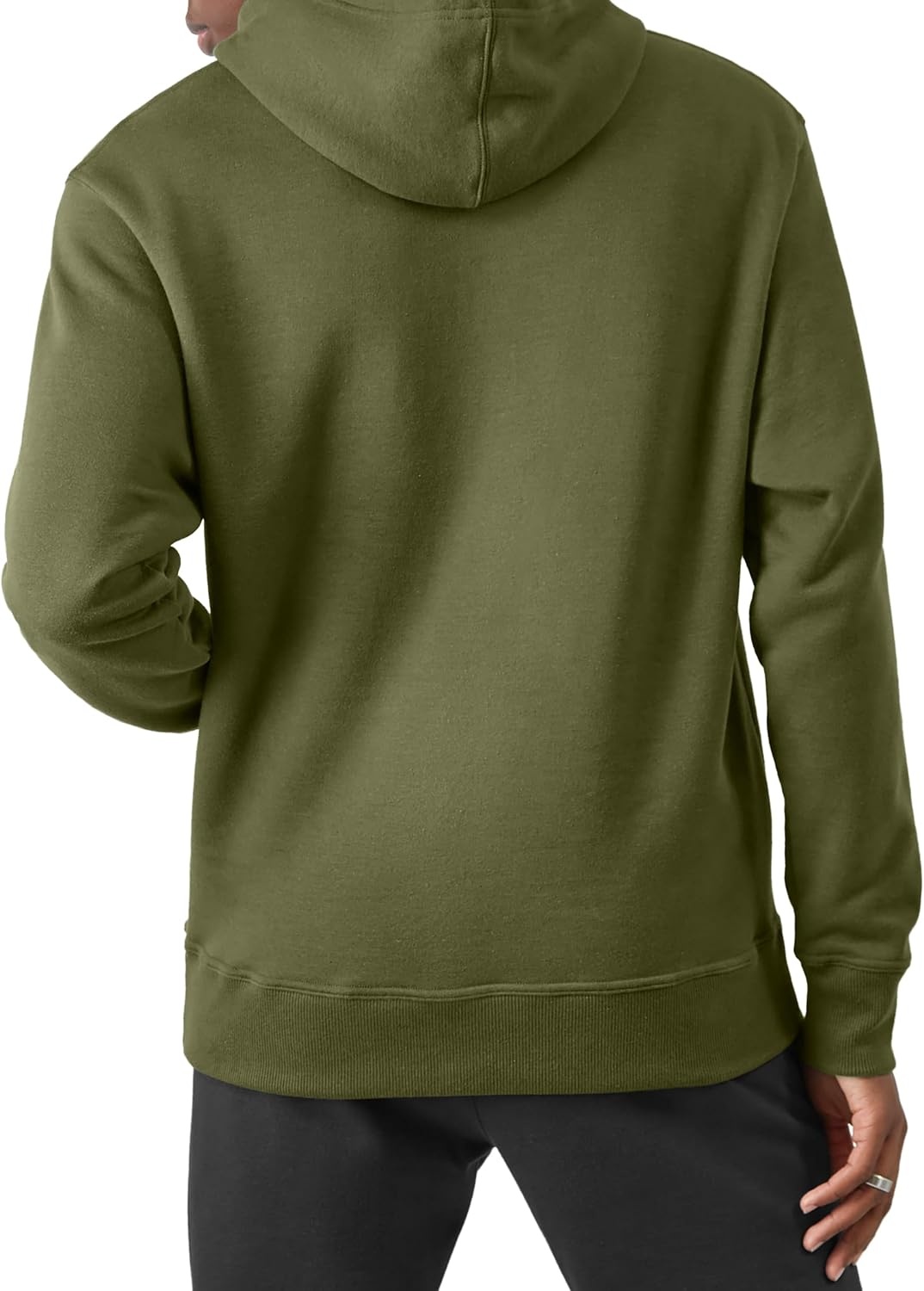 image:imageChampion Mens Pullover Fleece Hoodie Midweight C Logo Reg Or Big amp TallCargo Olive C Logo