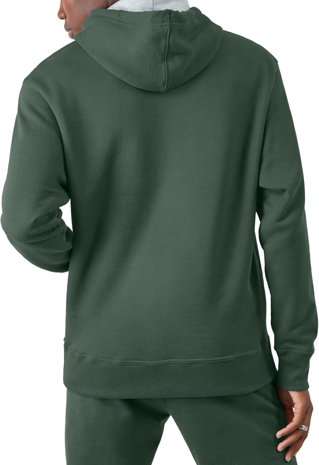 image:imageChampion Mens Pullover Fleece Hoodie Midweight C Logo Reg Or Big amp TallDark Green C Logo