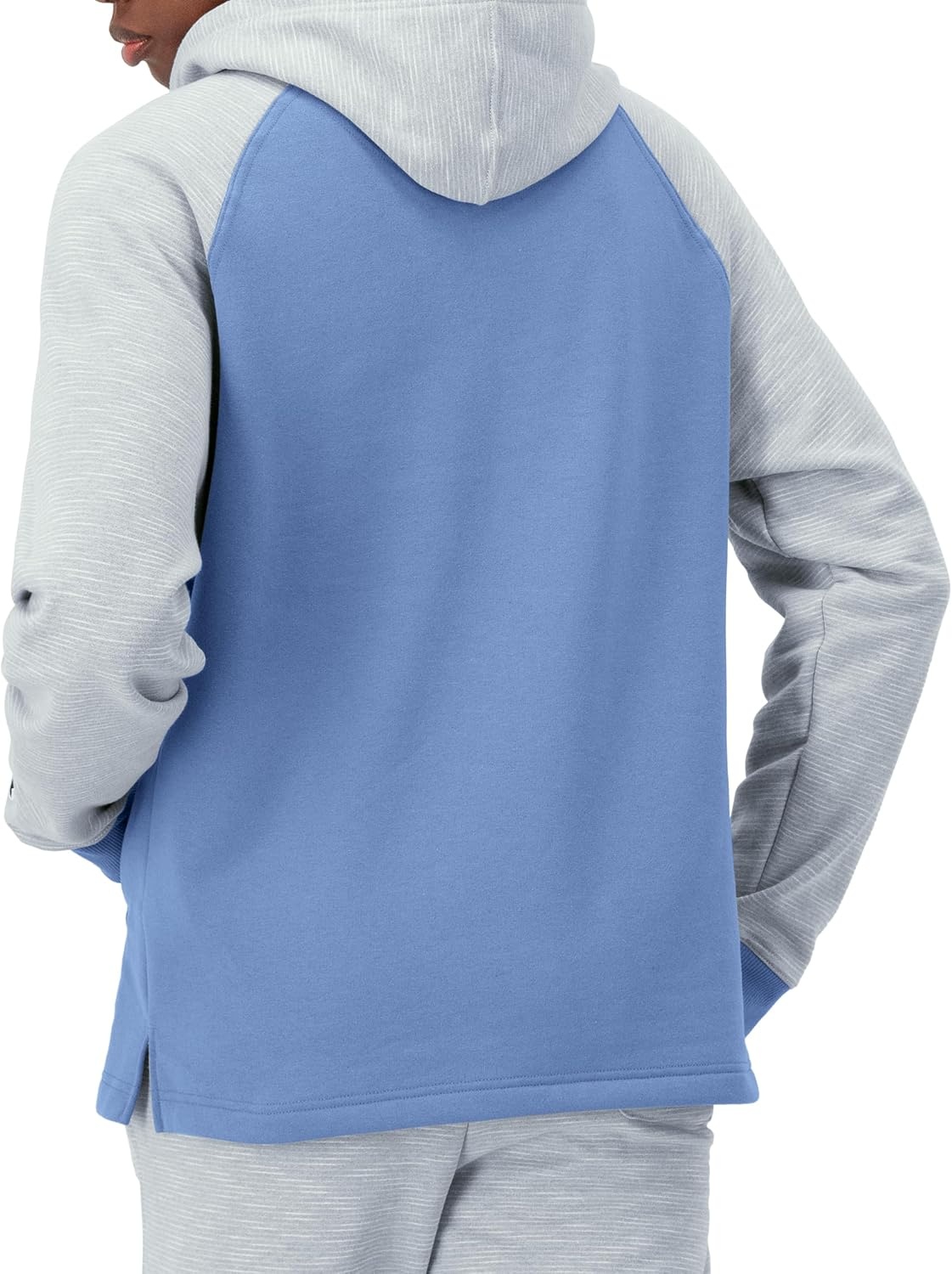 image:imageChampion Mens Pullover Fleece Hoodie Midweight C Logo Reg Or Big amp TallPlaster BlueNaturalPlaster Blue