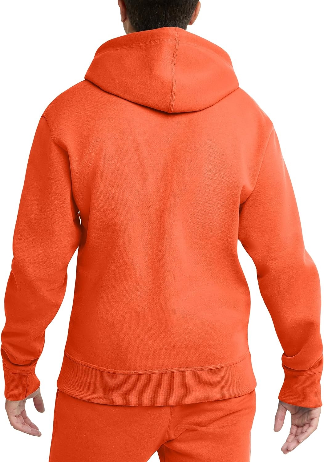 image:imageChampion Mens Pullover Fleece Hoodie Midweight C Logo Reg Or Big amp TallSpicy Orange C Logo