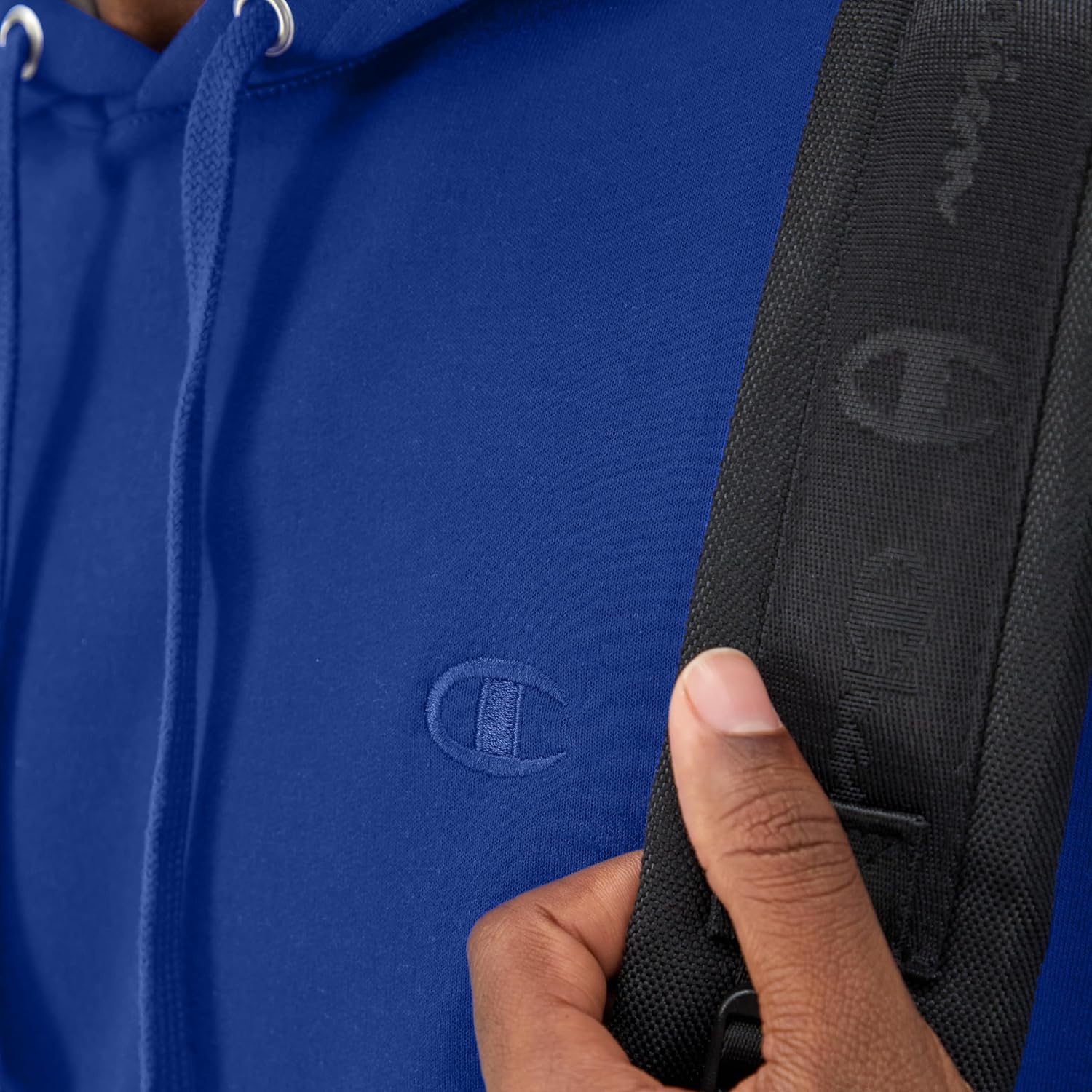 image:imageChampion Mens Pullover Fleece Hoodie Midweight C Logo Reg Or Big amp TallSurf the Web C Logo