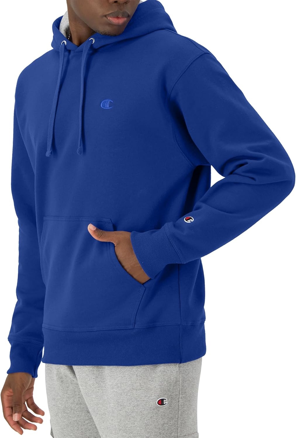 image:imageChampion Mens Pullover Fleece Hoodie Midweight C Logo Reg Or Big amp TallSurf the Web C Logo