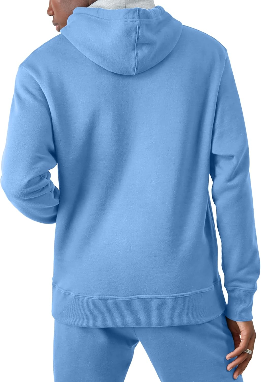 image:imageChampion Mens Pullover Fleece Hoodie Midweight C Logo Reg Or Big amp TallSwiss Blue C Logo