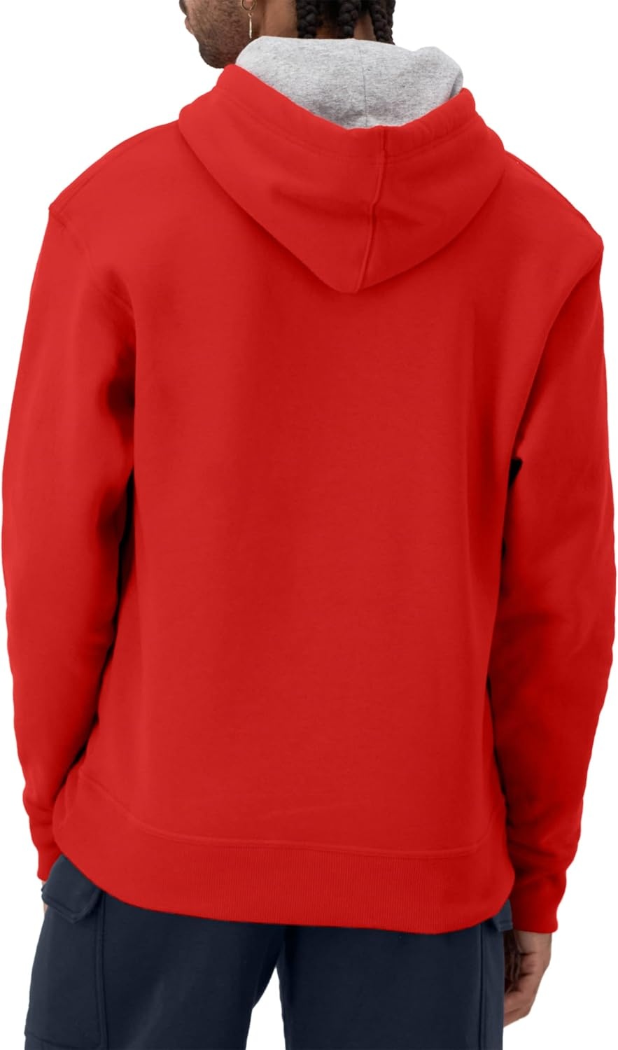 image:imageChampion Mens Pullover Fleece Hoodie Midweight C Logo Reg Or Big amp TallTeam Red Scarlet