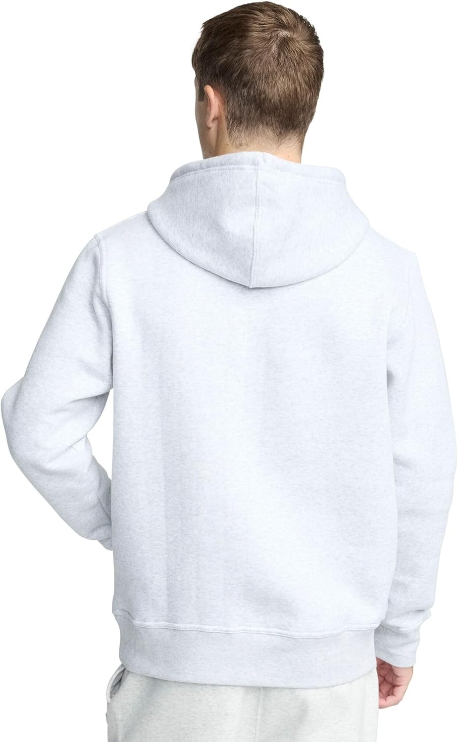 image:imageChampion Mens Pullover Fleece Hoodie Standard Fit Midweight C Logo Available in Regular and Big amp TallPlatinum Silver Heather C Logo
