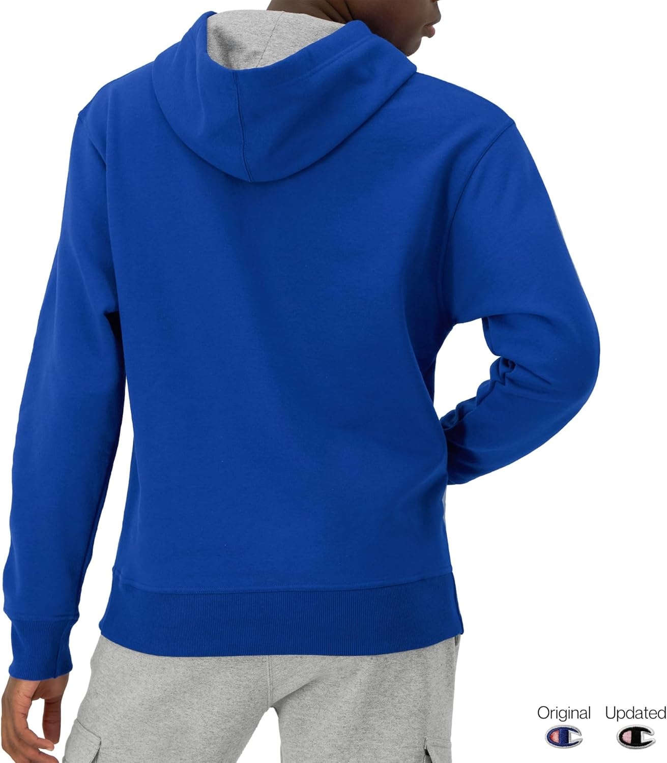 image:imageChampion Mens Pullover Graphic Fleece Hoodie Standard Fit Midweight Fleece Classic Script Logo Available Regular Big amp TallSurf the Web Classic Script Logo