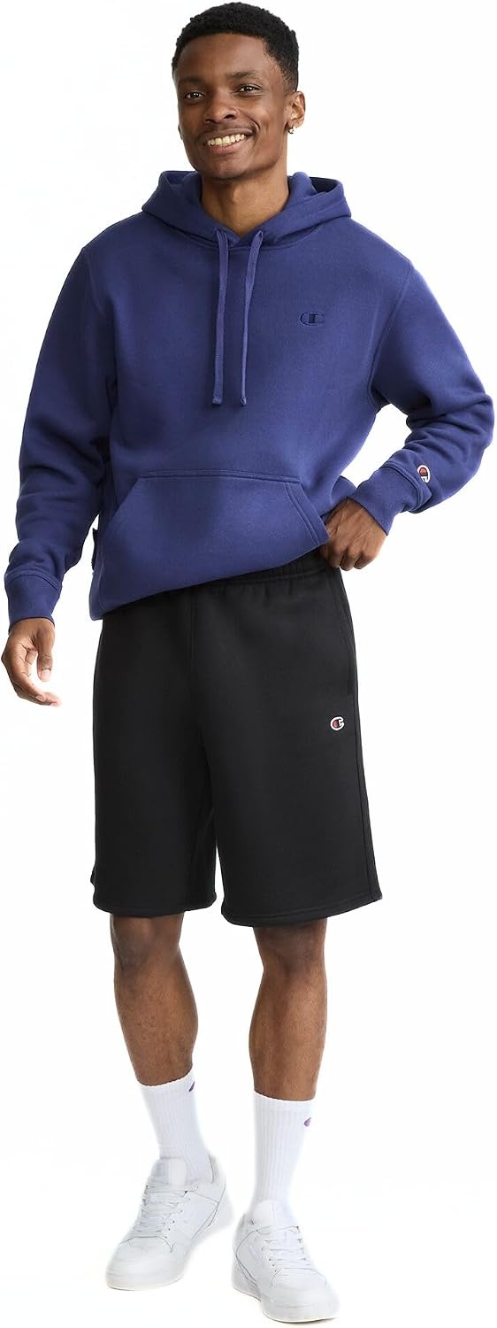 image:imageChampion Mens Shorts Fleece Midweight Shorts Athletic Shorts With Pockets Reg Or Big amp TallBlack