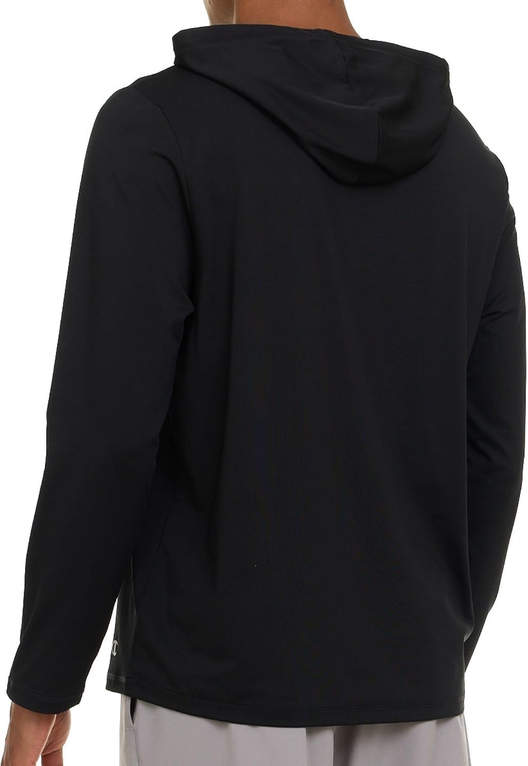 image:imageChampion Mens Sun Hoodie Long Sleeve UPF 50 Sun Shirts for Men Lightweight UV Protection Rash Guard Fishing Swim ShirtBlack