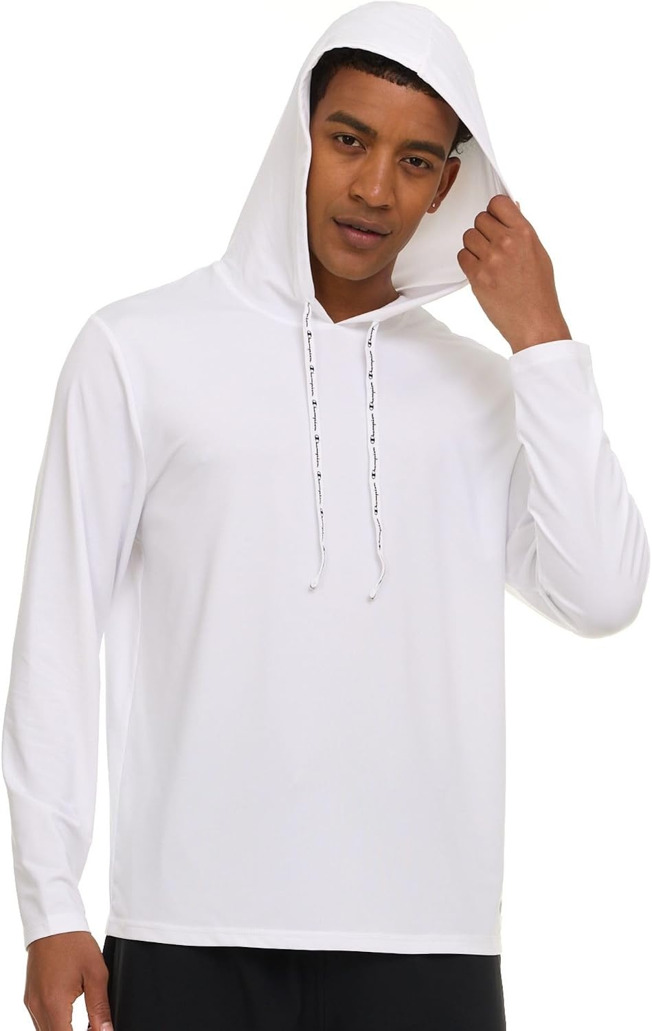 image:imageChampion Mens Sun Hoodie Long Sleeve UPF 50 Sun Shirts for Men Lightweight UV Protection Rash Guard Fishing Swim ShirtWhite