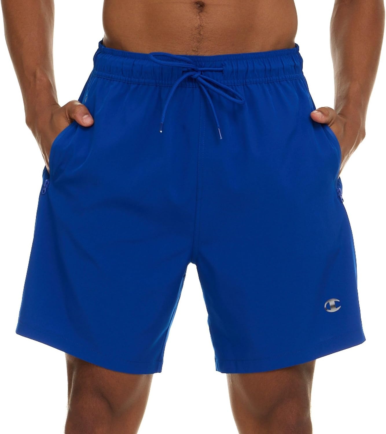 image:imageChampion Mens Swim Trunks with Compression Liner 2 in 1 Mens Bathing Suit Shorts 7 Inch Inseam Board Shorts for SwimmingBlue