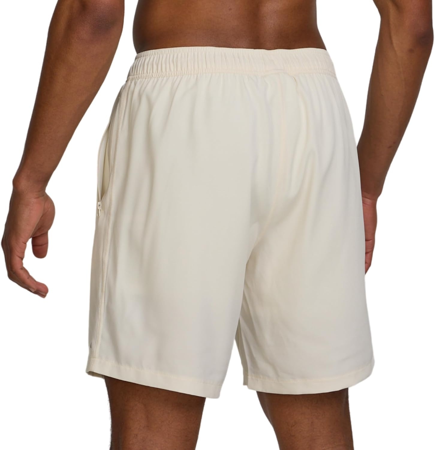 image:imageChampion Mens Swim Trunks with Compression Liner 2 in 1 Mens Bathing Suit Shorts 7 Inch Inseam Board Shorts for SwimmingIvory Canvas