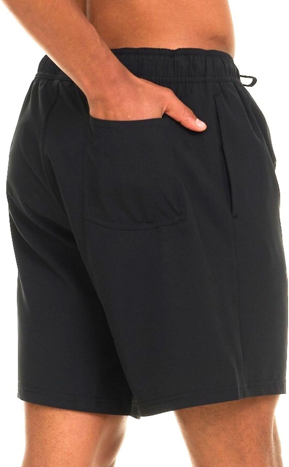image:imageChampion Mens Swim Trunks with Mesh Liner 7 Inseam Quick Drying Mens Bathing Suit Board Shorts for Swimming and BeachBlack