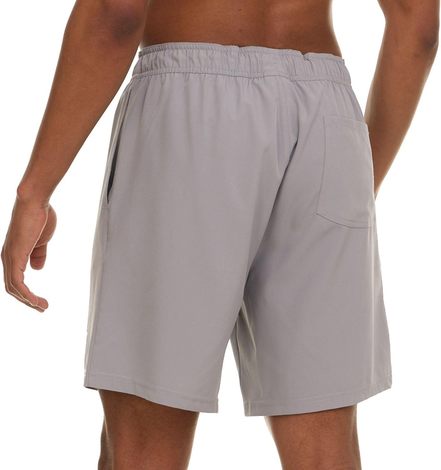 image:imageChampion Mens Swim Trunks with Mesh Liner 7 Inseam Quick Drying Mens Bathing Suit Board Shorts for Swimming and BeachGrey