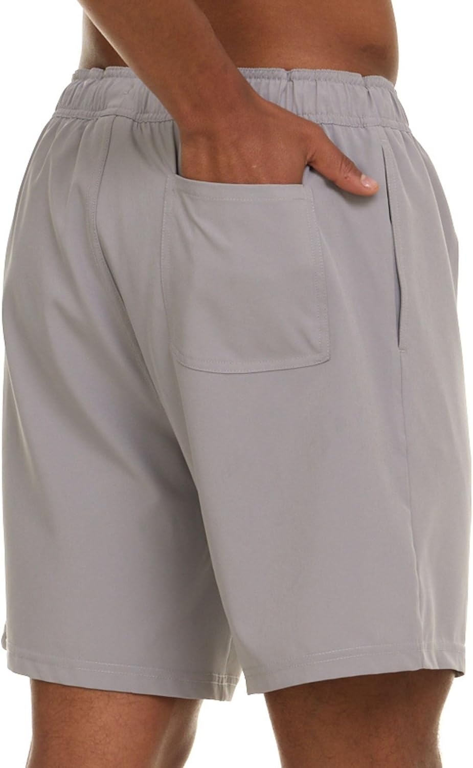 image:imageChampion Mens Swim Trunks with Mesh Liner 7 Inseam Quick Drying Mens Bathing Suit Board Shorts for Swimming and BeachGrey
