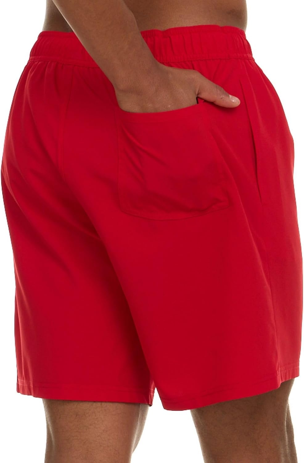 image:imageChampion Mens Swim Trunks with Mesh Liner 7 Inseam Quick Drying Mens Bathing Suit Board Shorts for Swimming and BeachRed